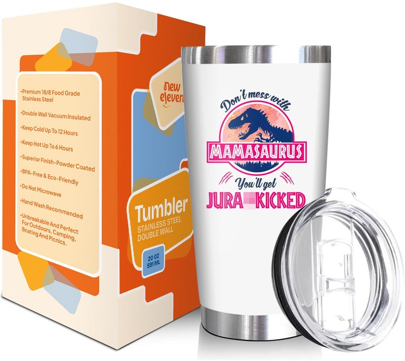 NewEleven Mothers Day Gifts For Mom - Birthday Gifts For Mom From Daughter  Son  Kids  Husband - Wife Gift - Unique Present Ideas For Mother  Mother In Law  Wife  New Mama - 20 Oz Tumbler - Image 2